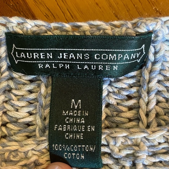 Ralph Lauren Crew Neck Cable Knit Sweater - Picture 5 of 6